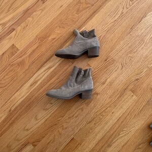 Tan booties fall ankle boots